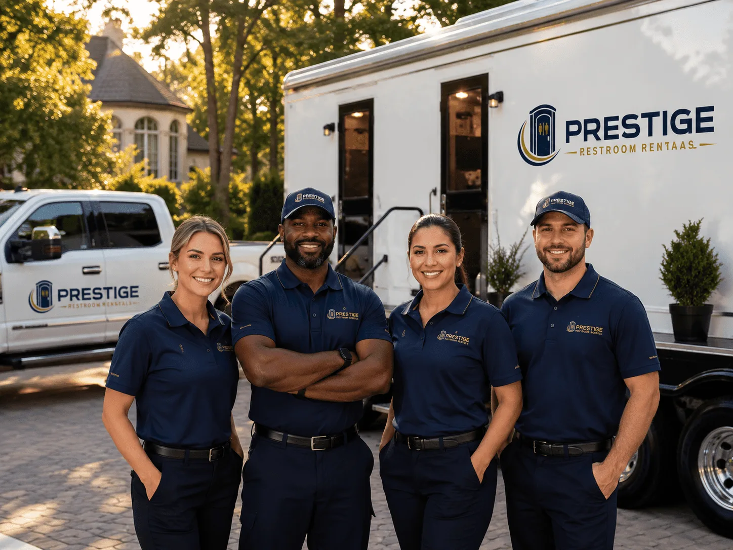 Trusted Luxury Portable Restrooms company in Maple City, MI